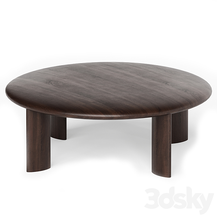 IO Coffee Table 3DS Max Model - thumbnail 1