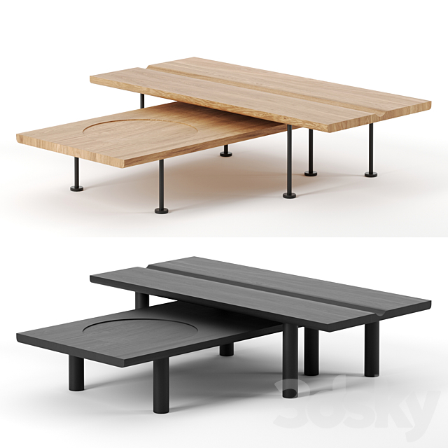 IO coffee tables by Tolv 3DSMax File - thumbnail 1