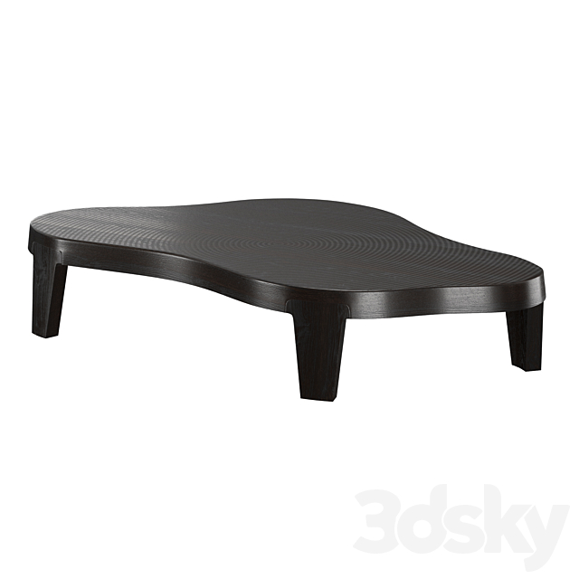 Isola Coffee Table 3ds Max - thumbnail 2