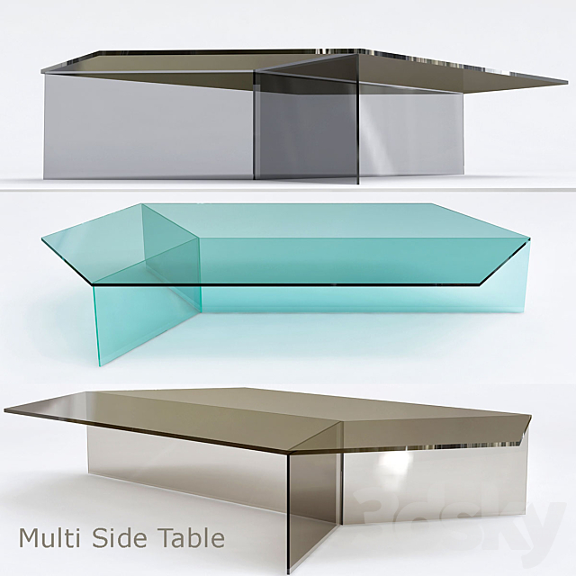 Isom Oblong Multi Side Table large 3DSMax File - thumbnail 1