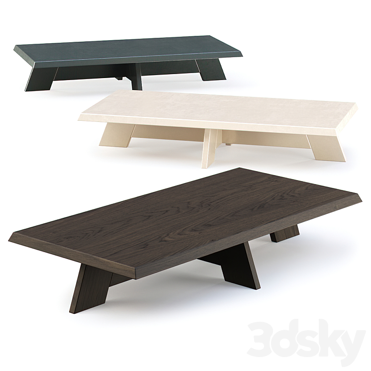 ITSKE coffee table by Piet Boon \/ Coffee tables 3DS Max Model - thumbnail 1