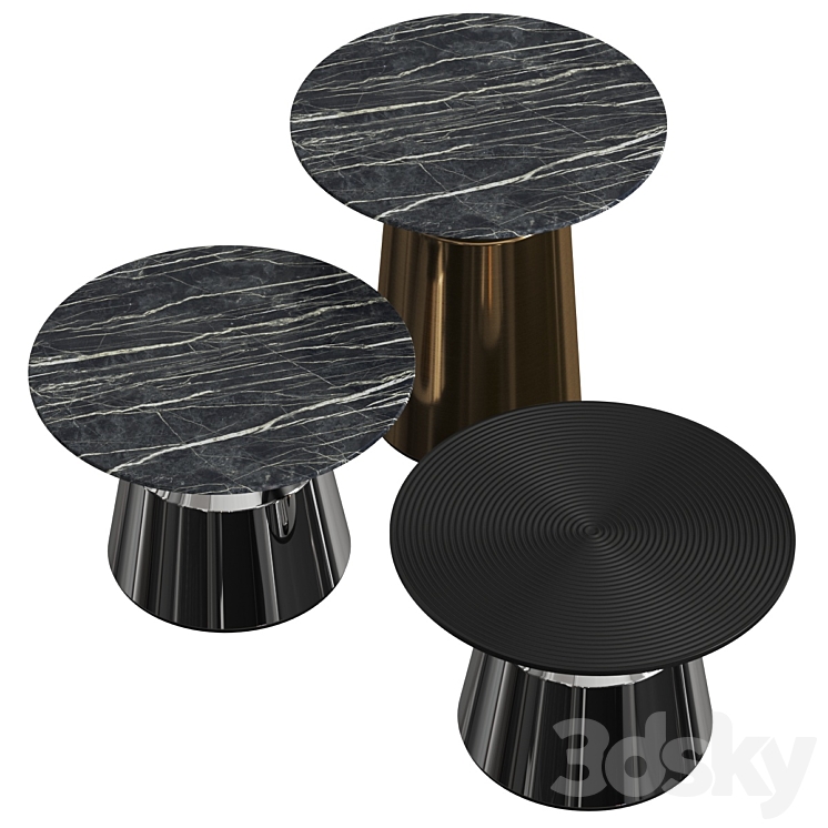 IvaDecorStudio Vertigo Coffee Tables 3DS Max - thumbnail 2