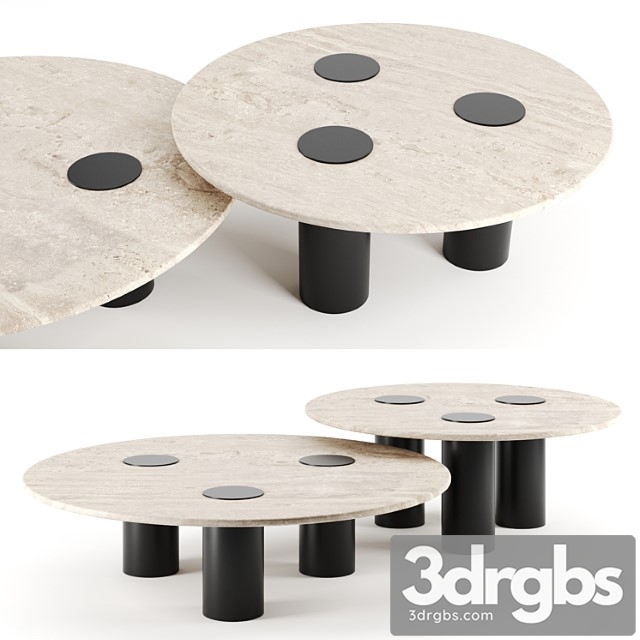 Ivy Coffee Tables by Grazia Co 3dsmax Download - thumbnail 1