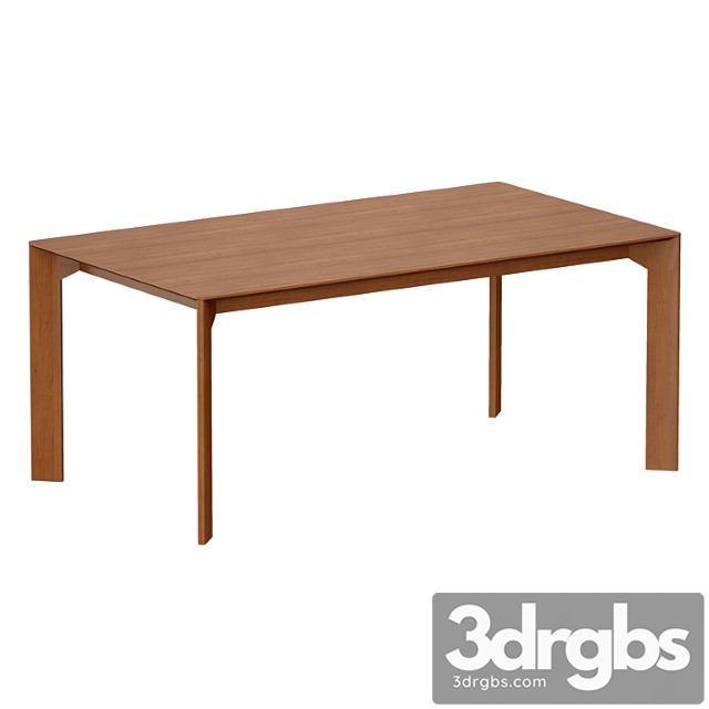 Ivy rectangle wood dining table (crate and barrel) - thumbnail 1