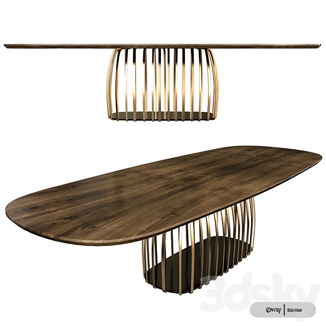 Janua Bc Basket Table 3DSMax File - thumbnail 1