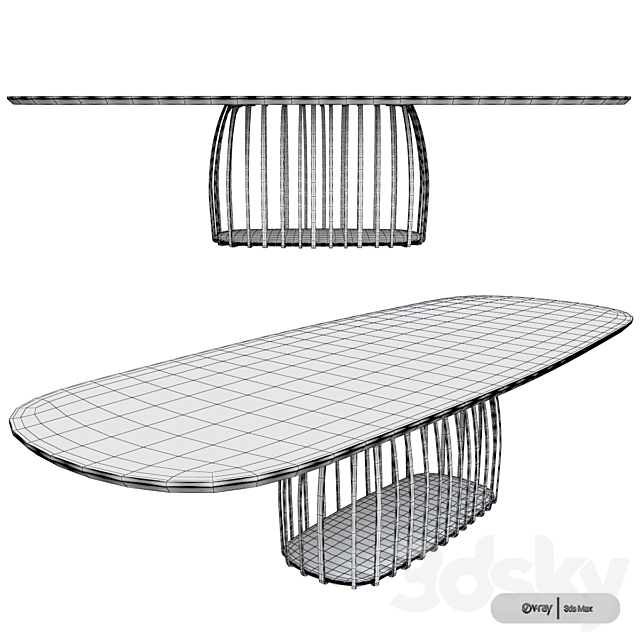 Janua Bc Basket Table 3DSMax File - thumbnail 2