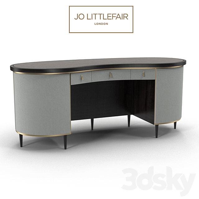 Jo littlefair London connaught desk 3DSMax File - thumbnail 1