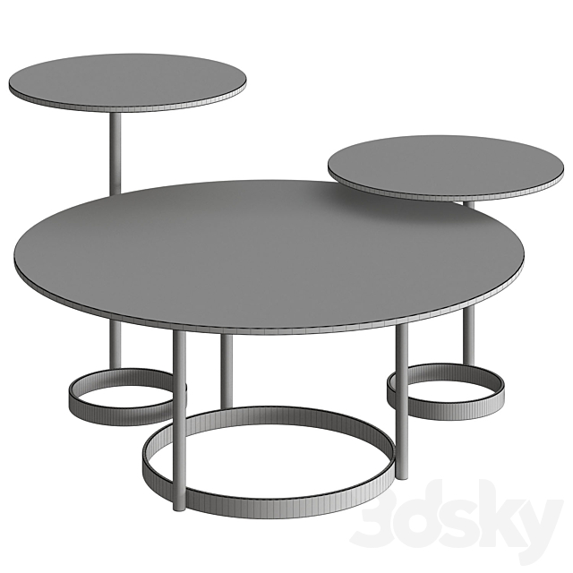 Jori sposa coffee tables 3DSMax File - thumbnail 2