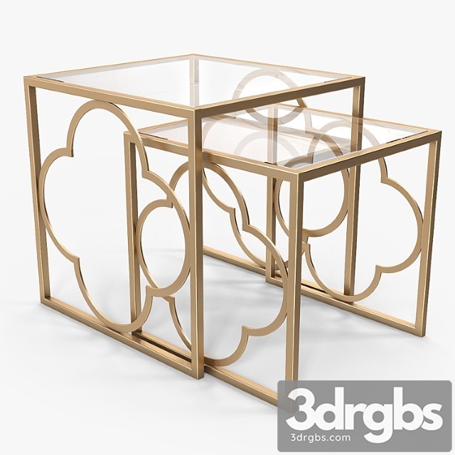 Julian Chichester Ava Nest Of Tables 3dsmax Download - thumbnail 1