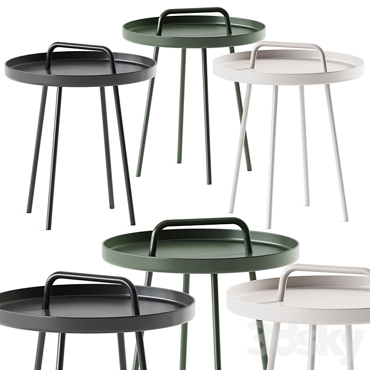 JYSK Side Table IDRE \/ Side Table 3DS Max Model - thumbnail 3