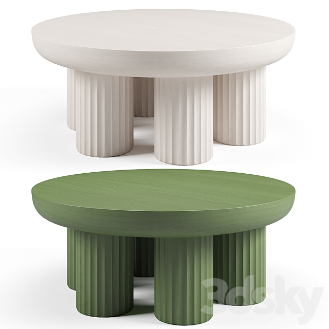 Kalokagathos Coffee Tables 3ds Max - thumbnail 1