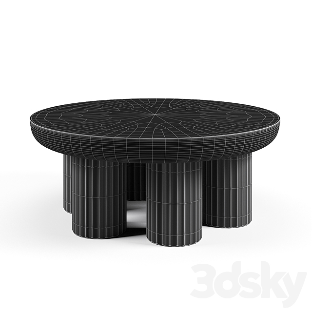 Kalokagathos Coffee Tables 3ds Max - thumbnail 2