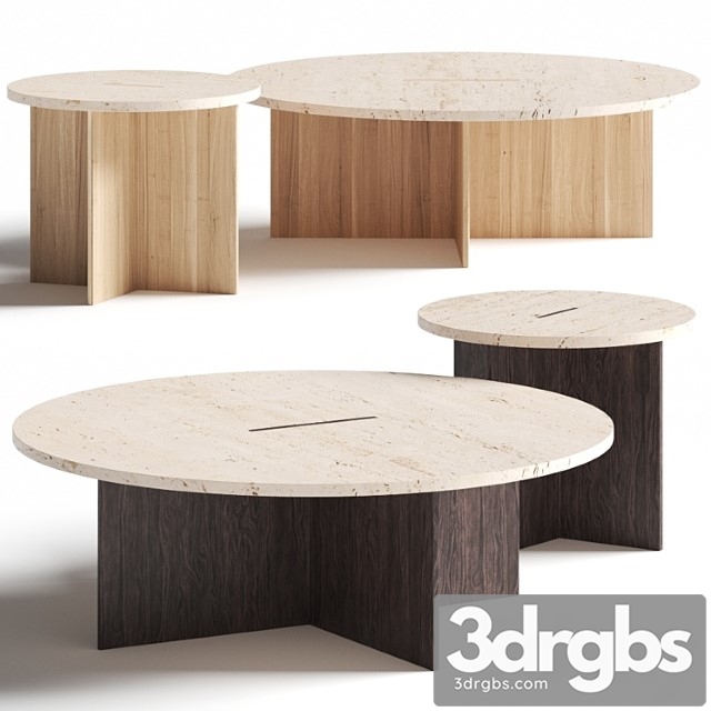 Karimoku case study kinuta n-st01 coffee tables - thumbnail 1