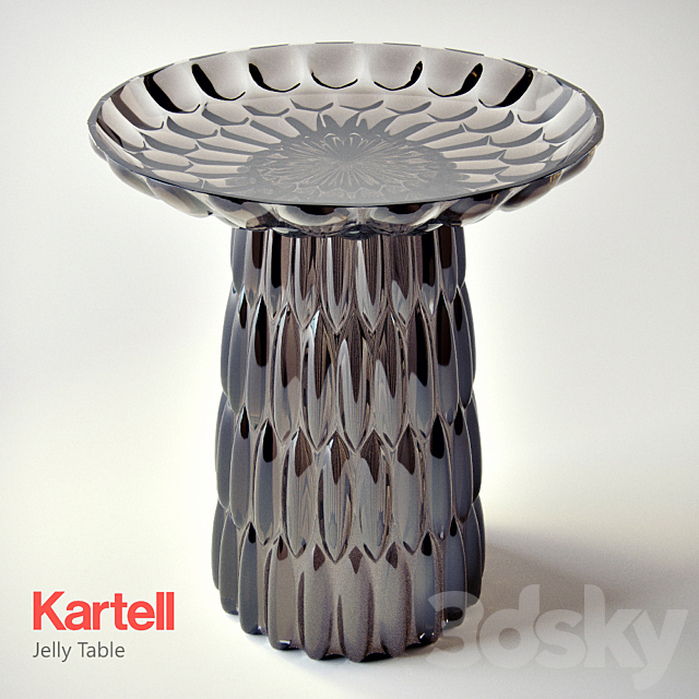 Kartell Jelly Table 3DSMax File - thumbnail 2