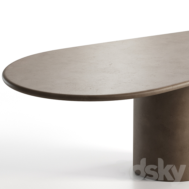 KASANAI Asami Dining Table 3ds Max - thumbnail 2