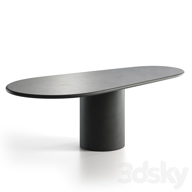 KASANAI Asami Dining Table 3ds Max - thumbnail 3