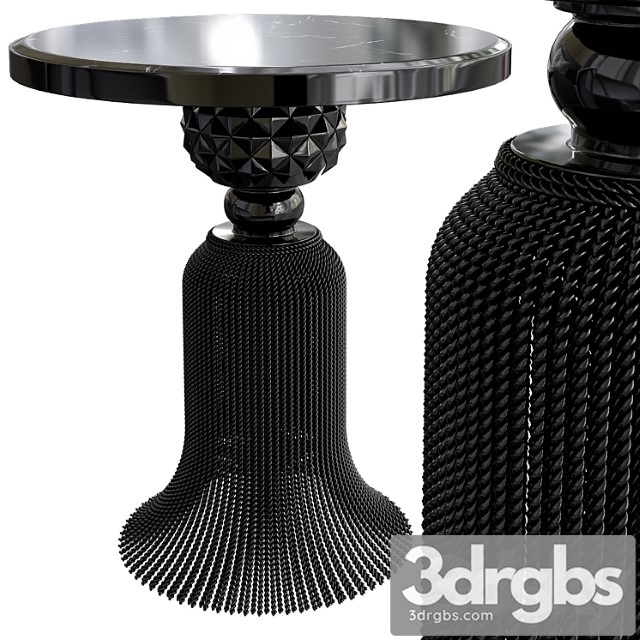 Kay noir marble tassel table 2 3dsmax Download - thumbnail 1