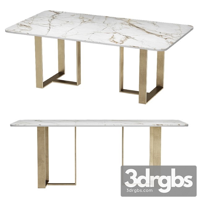 Keri Dining Table Daily Course 3dsmax Download - thumbnail 1