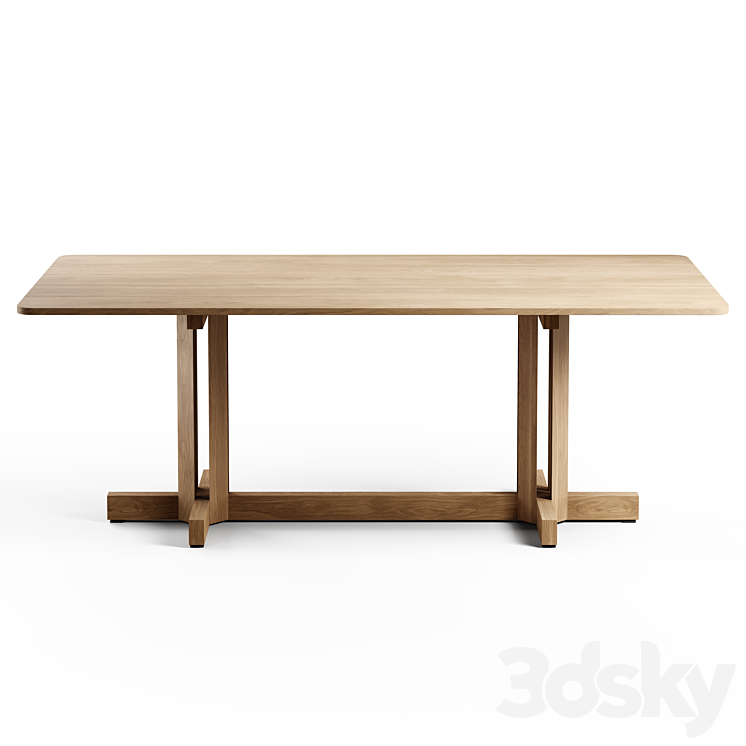 Kettal – Altar dinning table (set) 3DS Max - thumbnail 2