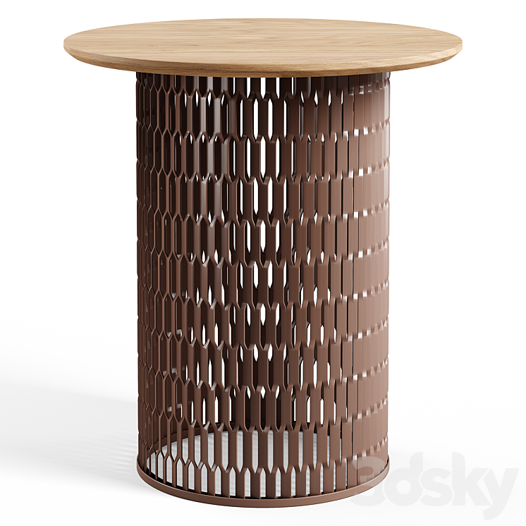 Kettal – Mesh Side Table D48 3DS Max - thumbnail 1