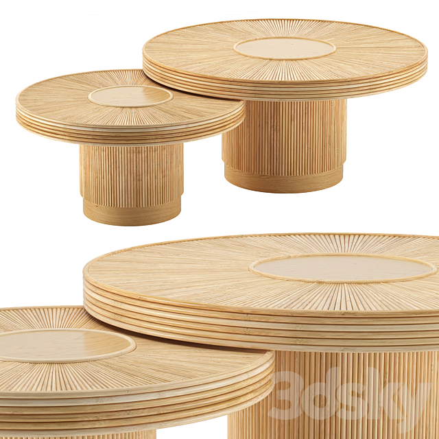 Khai Tables by La Redoute AM.PM 3DSMax File - thumbnail 1