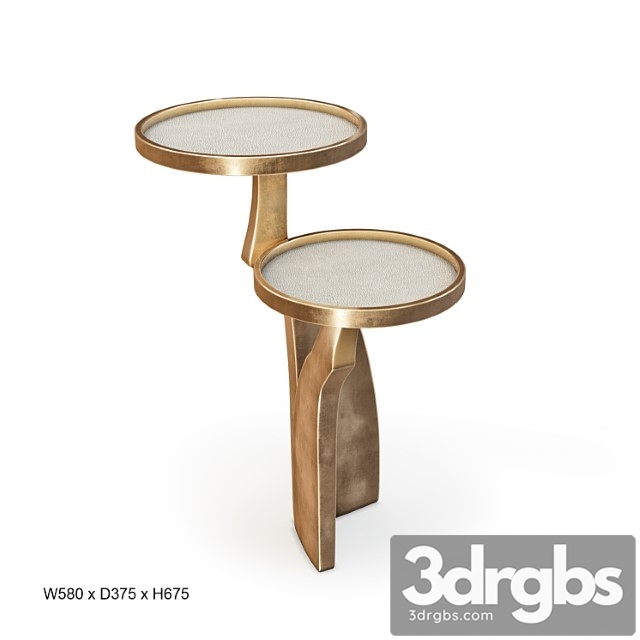 Kifu paris chital side table 2 3dsmax Download - thumbnail 1