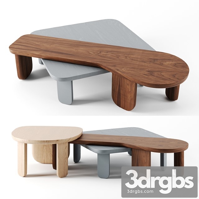 Kim side tables by delaespada - thumbnail 1