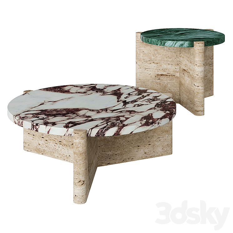 Kins table by Corner Design 3DS Max Model - thumbnail 1