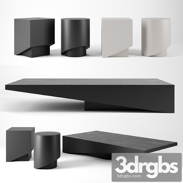 Kobe coffee tables by piet boon - thumbnail 1