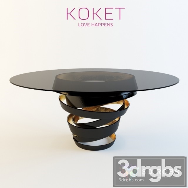 Koket Intuition Table 3dsmax Download - thumbnail 1