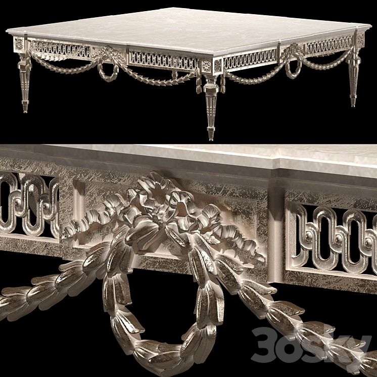 kosovart daphne coffee tables 3DS Max Model - thumbnail 2