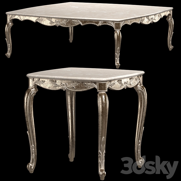 kosovart sophie coffee tables 3DS Max Model - thumbnail 3