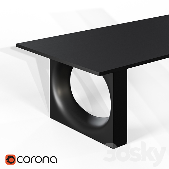 Kristalia HOLO MEETING | Table 3DS Max Model - thumbnail 2