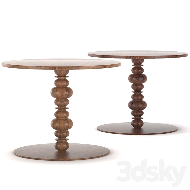 KUF table 3DS Max Model - thumbnail 2