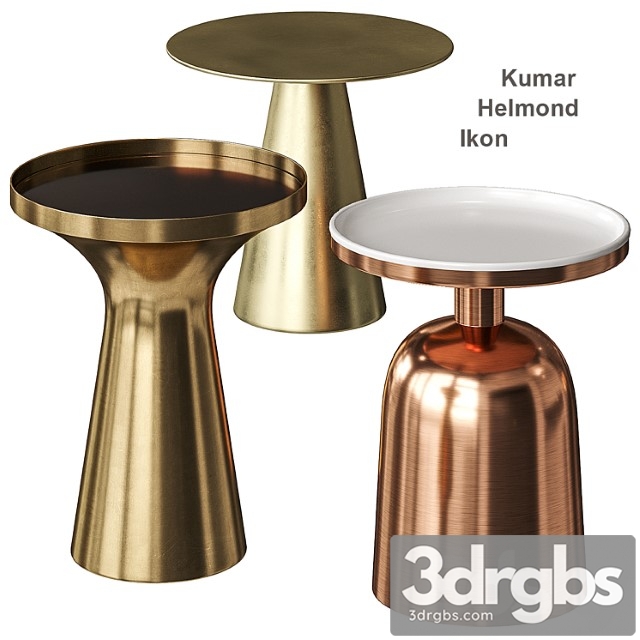 Kumar helmond ikon coffee table la redoute - thumbnail 1