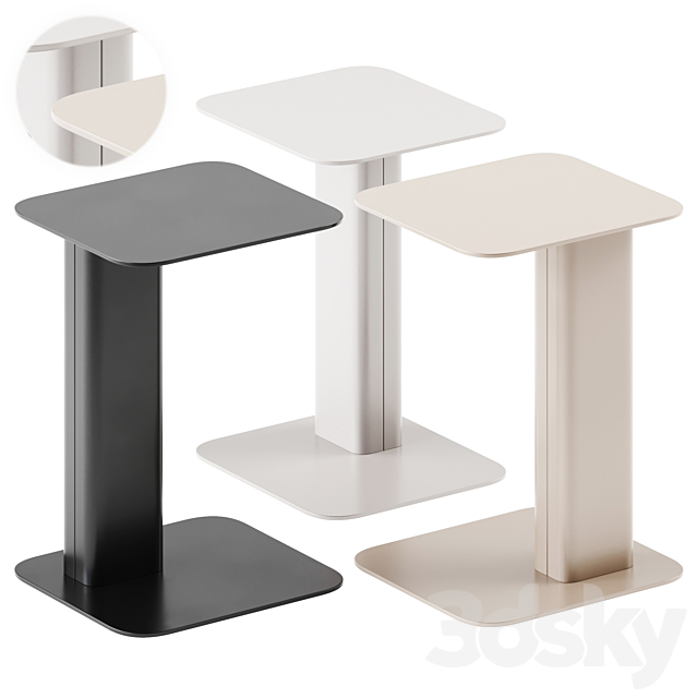 Kumo TW Side Table by IBEBI _ Side table 3DSMax File - thumbnail 1