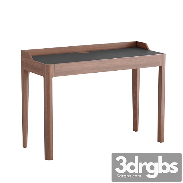 La redoute junius desk walnut wood - thumbnail 1