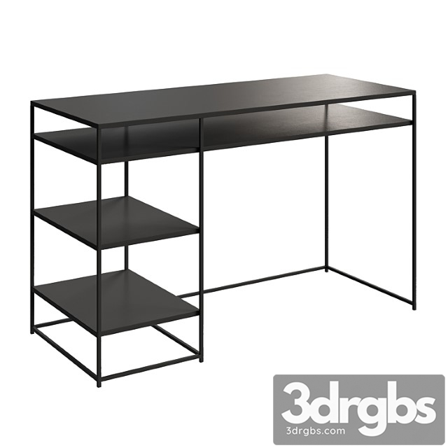 La redoute metal writing desk hiba - thumbnail 1