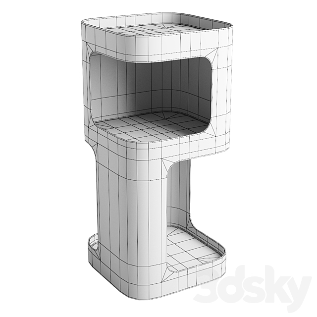 La Redoute Sandoval Pedestal 3DSMax File - thumbnail 3