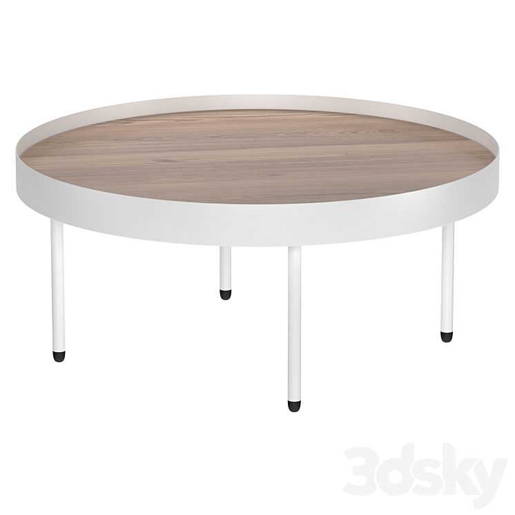 Lago coffee table 3DS Max Model - thumbnail 3