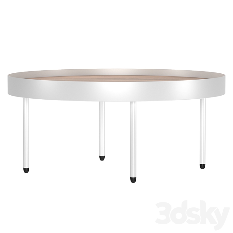 Lago coffee table 3DS Max - thumbnail 2