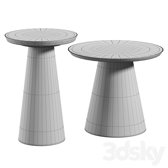 Lakbi coffee table from divan.ru 3DS Max Model - thumbnail 4