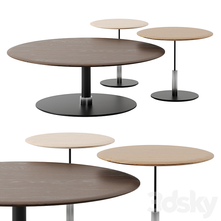 Lancer coffee tables by Bernhardt Design 3DS Max Model - thumbnail 1