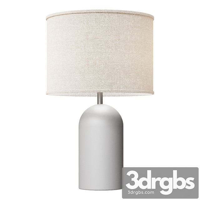 Large concrete table lamp - thumbnail 1