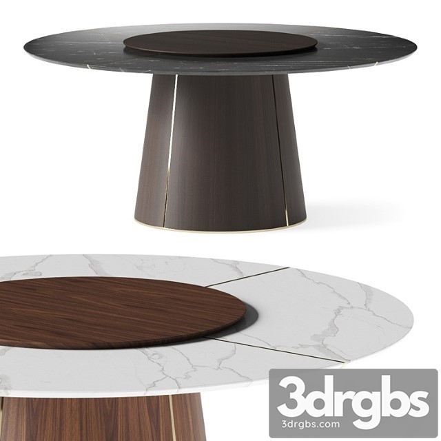 Laskasas Marilyn Dining Table 3dsmax Download - thumbnail 1