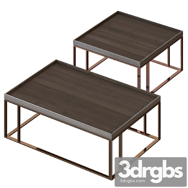 Laskasas raw coffee tables 2 3dsmax Download - thumbnail 1