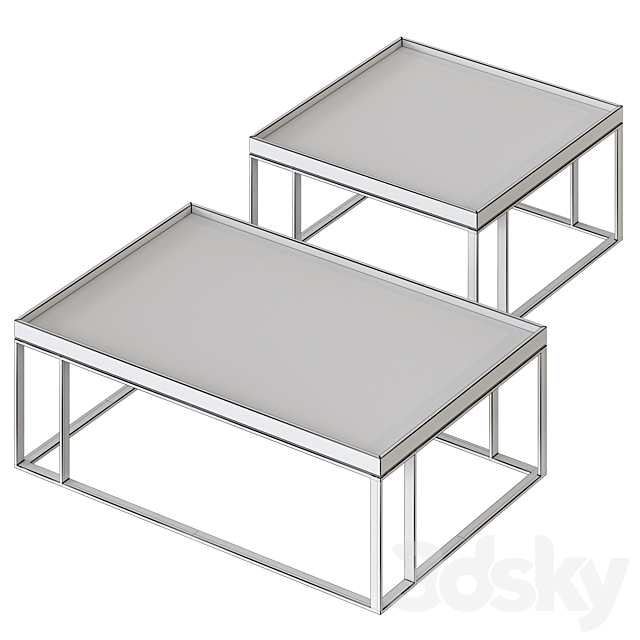 Laskasas Raw Coffee Tables 3DSMax File - thumbnail 2