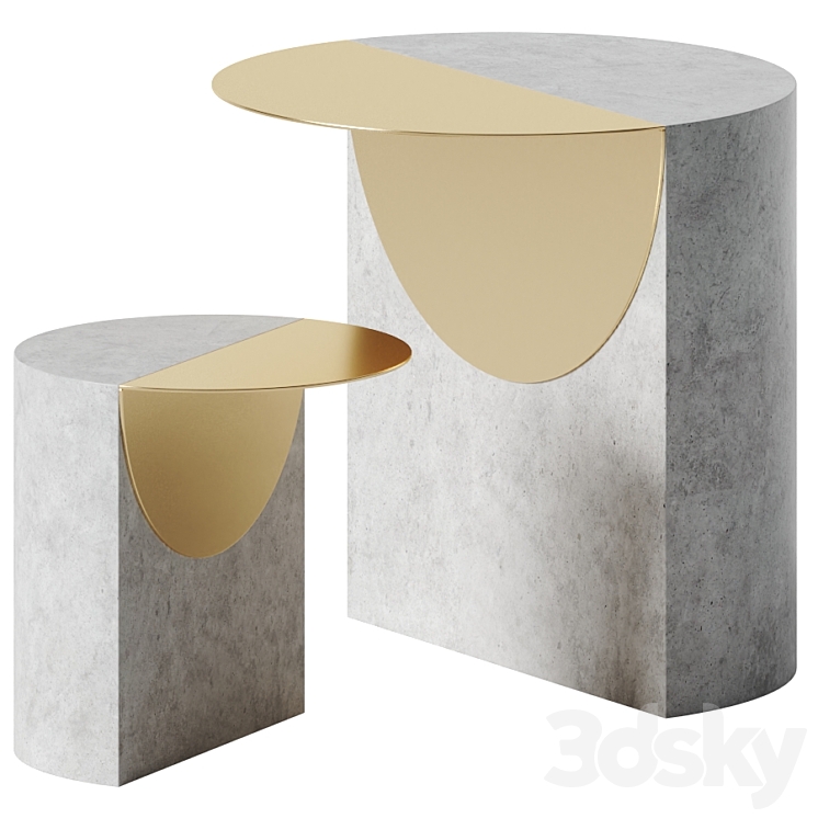 Leda Tables – Jayson Home 3DS Max - thumbnail 1