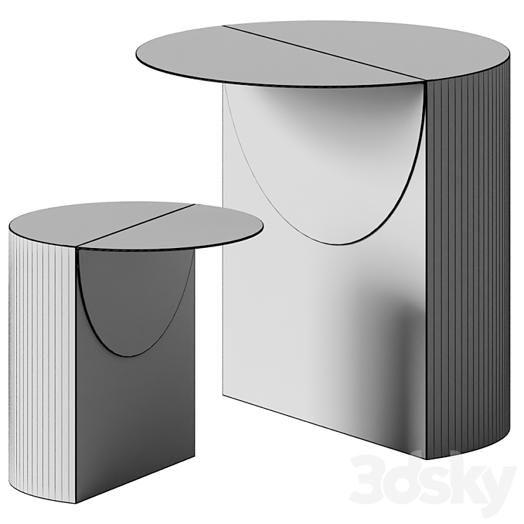 Leda Tables – Jayson Home 3DS Max - thumbnail 2