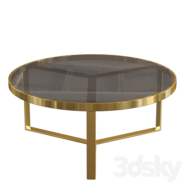 Lehome T354 Coffee Table 3DSMax File - thumbnail 2